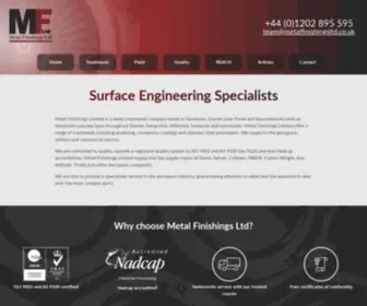 Metalfinishingsltd.co.uk(Metal Finishings Ltd) Screenshot