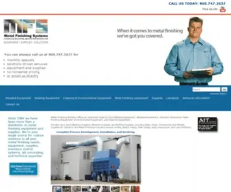 Metalfinishingsystems.com(Metal Finishing Systems) Screenshot