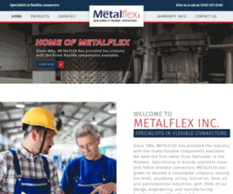 Metalflexinc.com(METALFLEX) Screenshot