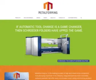 Metalforming-USA.com(MetalForming Inc) Screenshot