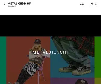 Metalgienchi.com(METAL GIENCHI) Screenshot