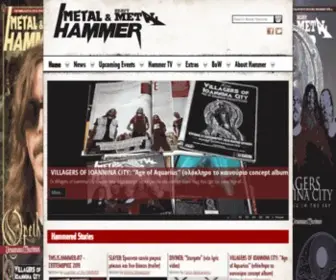 Metalhammer.gr(Metal Hammer) Screenshot