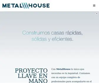 Metalhouse.com.ar(Construcciones de avanzada) Screenshot