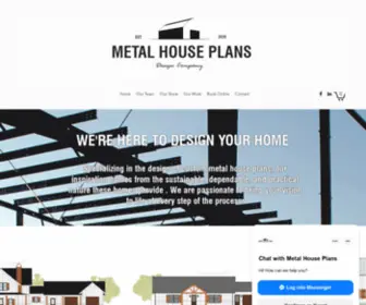 Metalhouseplans.com(Metal House Plans) Screenshot