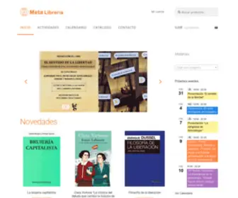 Metalibreria.com(Meta librería) Screenshot