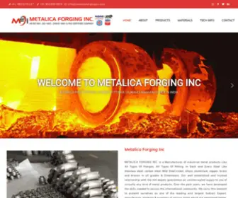 Metalicaforginginc.com(Metalica Forging Inc) Screenshot