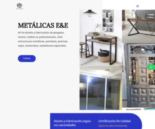 Metalicaseye.com(Metalicas E&E) Screenshot