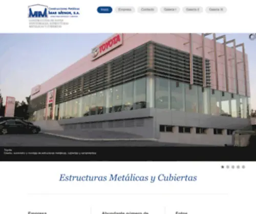 Metalicasmarmenor.es(Construcción) Screenshot