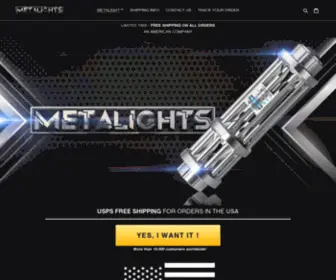 Metalightsusa.com(METALIGHTSUSA) Screenshot