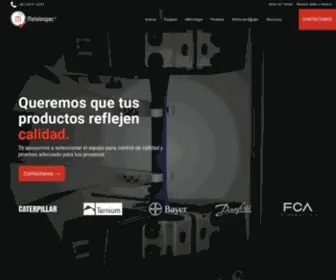 Metalinspec.com.mx(México) Screenshot