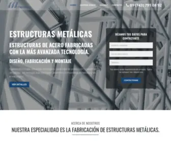 Metalitec.com(Estructuras Metálicas) Screenshot
