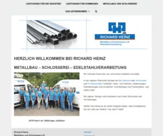 Metallbau-Heinz.info(Richard Heinz) Screenshot