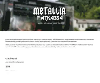 Metalliamatkassa.com(Metallia Matkassa) Screenshot