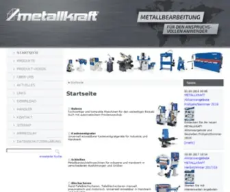 Metallkraft.de(Metallkraft) Screenshot
