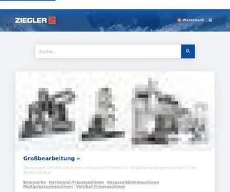 Metallmaschinen.at(ZIEGLER Maschinenwelt GmbH) Screenshot