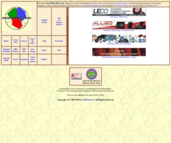 Metallography.com(Metallography resources) Screenshot