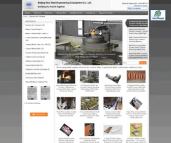 Metallurgicalmachinery.com(Quality Electric Arc Furnace & Water Cooled Panel Manufacturer) Screenshot