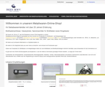 Metallwarenvertrieb.de(Metallwarenvertrieb) Screenshot