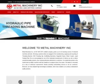 Metalmachinery.in(Threading Machine) Screenshot