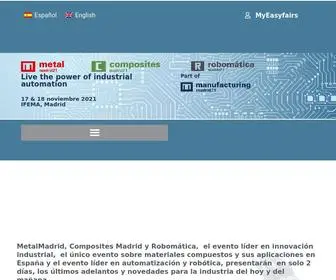Metalmadrid.com(Manufacturing Madrid) Screenshot