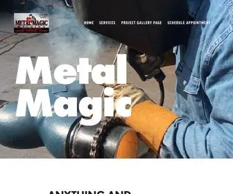 Metalmagicwelding.net(Metal Magic Welding) Screenshot