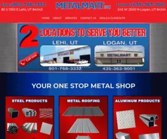 Metalmart.biz(Steel & Aluminum Products) Screenshot