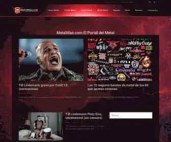 Metalmas.com(metalmas) Screenshot