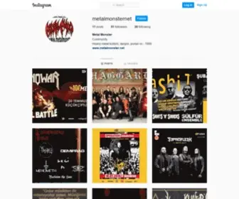 Metalmonster.net(Instagram) Screenshot