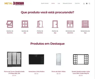 Metalnorte.com.br(Soluções para a indústria) Screenshot