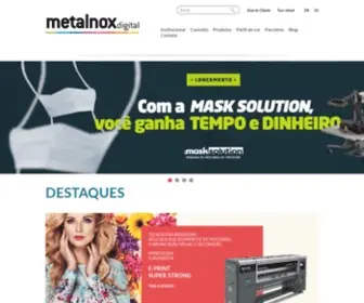 MetalnoxDigital.com.br(Metalnox) Screenshot