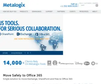 Metalogix.net(Content Infrastructure Software for SharePoint) Screenshot