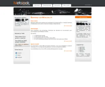 Metalook.fr(Metalook) Screenshot