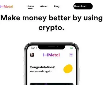 Metalpay.com(Metal Pay) Screenshot