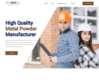 Metalpowders.in(Metal Powders Manufacturer) Screenshot