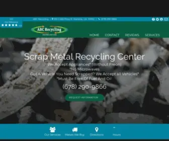 Metalrecyclingmariettaga.com(Metal Recycling Marietta GA) Screenshot