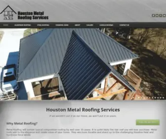 Metalroofinghouston.com(Houston Metal Roofing Services) Screenshot