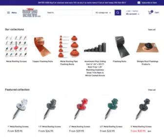 Metalroofingscrews.com(Metal Roofing Screws) Screenshot