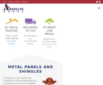 Metalroofingsource.com(Metal Roofing Suppliers) Screenshot