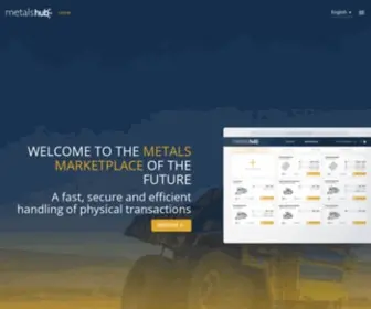 Metals-Hub.com(Metalshub) Screenshot
