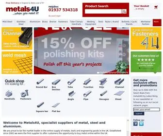 Metals4U.co.uk(UK Online Metal) Screenshot