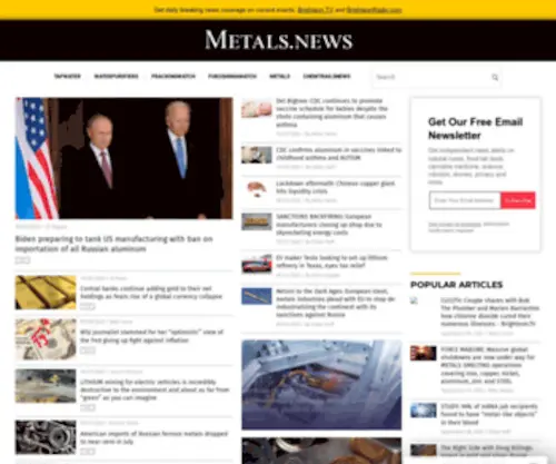 Metals.news(Metals News) Screenshot