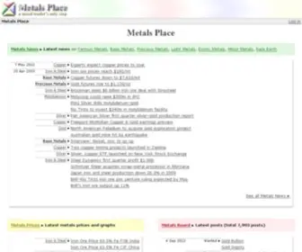 Metalsplace.com(Metals Place) Screenshot