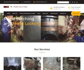 Metalstitchinglocking.com(Metal Stitching and Locking) Screenshot