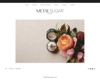 Metalsugar.com(Metal Sugar Jewelry) Screenshot