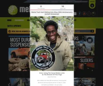 Metaltech4X4.com(Off Road Parts & Accessories) Screenshot