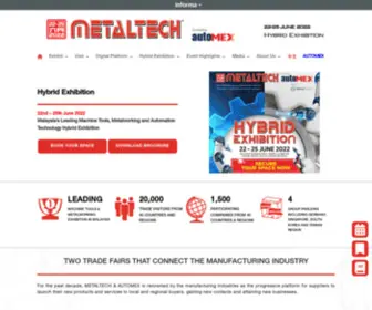 Metaltech.com.my(Metaltech) Screenshot