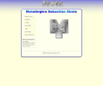 Metalurgicaabate.com.ar(Metalsa) Screenshot