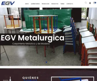 Metalurgicaegv.com.ar(Diseño) Screenshot