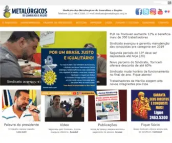 Metalurgico.org.br(Contribuição sindical) Screenshot