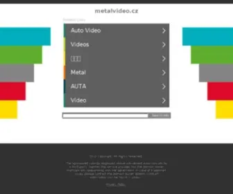 Metalvideo.cz(české) Screenshot